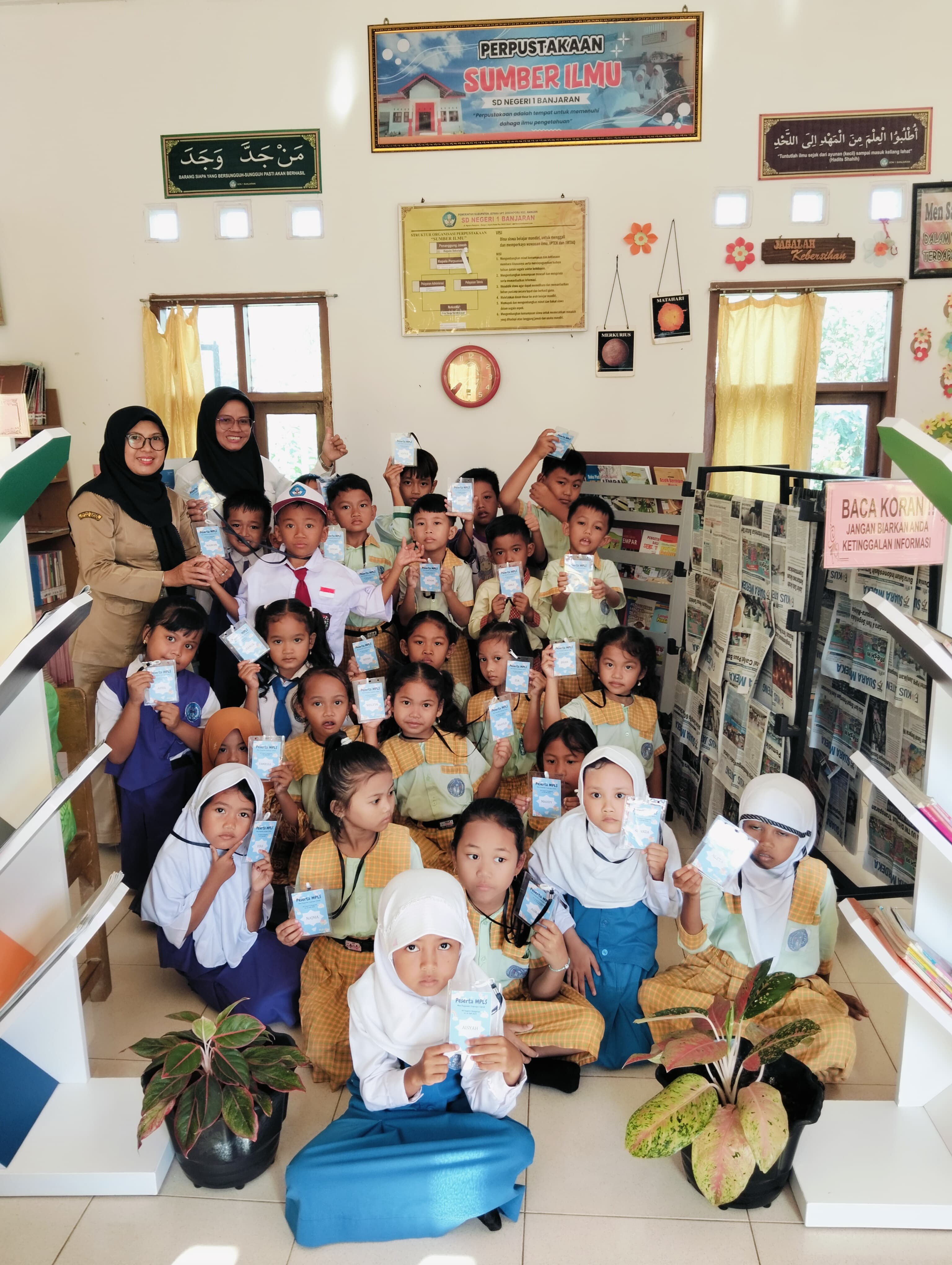 Kunjungan Ke perpustakaan